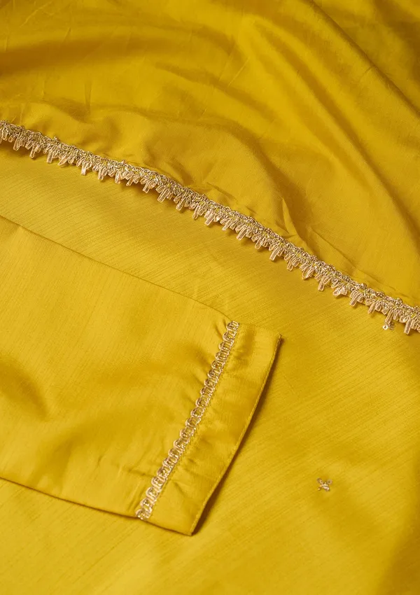 Yellow_Art_Silk_Cording_Straight_Kurta_With_Pant_Regular_And_Dupatta