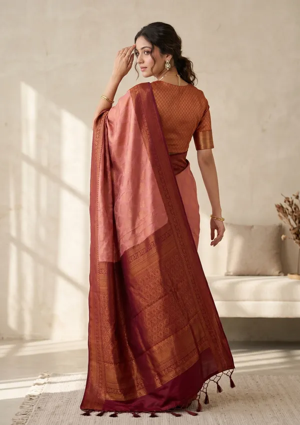 Onion_Pink_Soft_Raw_Silk_Jaal_Saree_With_Matching_Blouse_Piece