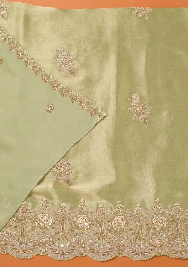Sea_Green_Tissue_Cutdana_Unstitched_Dress_Material_With_Matching_Bottom_And_Dupatta