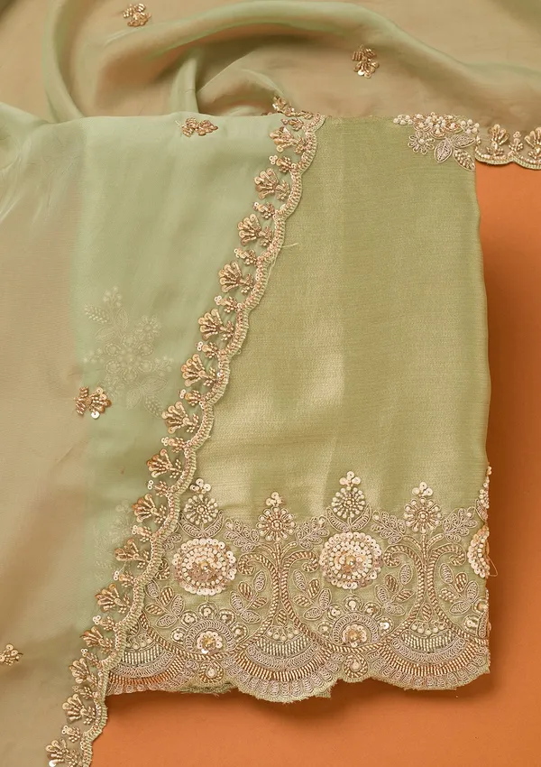 Sea_Green_Tissue_Cutdana_Unstitched_Dress_Material_With_Matching_Bottom_And_Dupatta