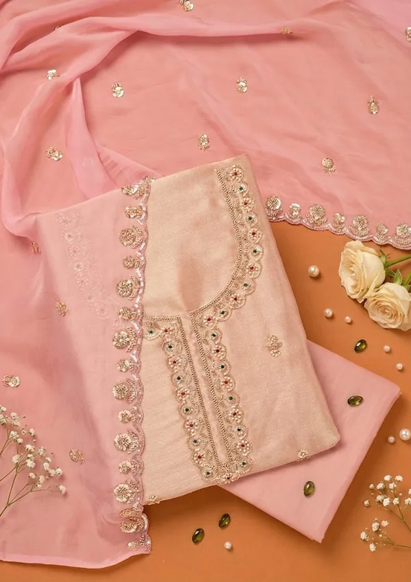 Baby_Pink_Tissue_Cutdana_Unstitched_Dress_Material_With_Matching_Bottom_And_Dupatta