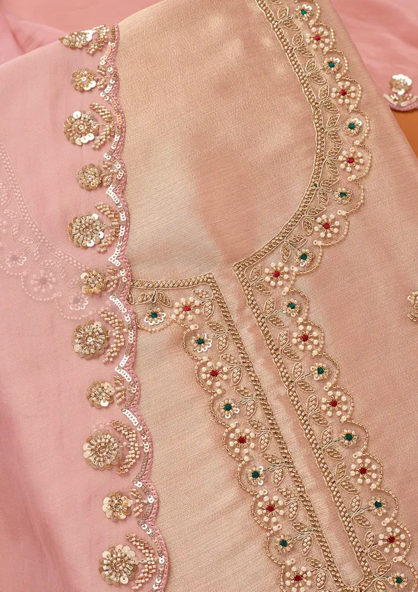 Baby_Pink_Tissue_Cutdana_Unstitched_Dress_Material_With_Matching_Bottom_And_Dupatta