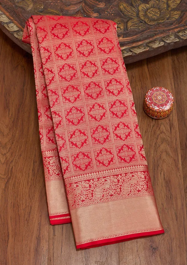 Red_Zariwork_Pure_Silk_Saree