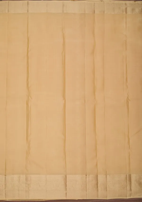 Beige_Silk_Jaal_Gold_Zariwork_Saree_With_Matching_Blouse_Piece