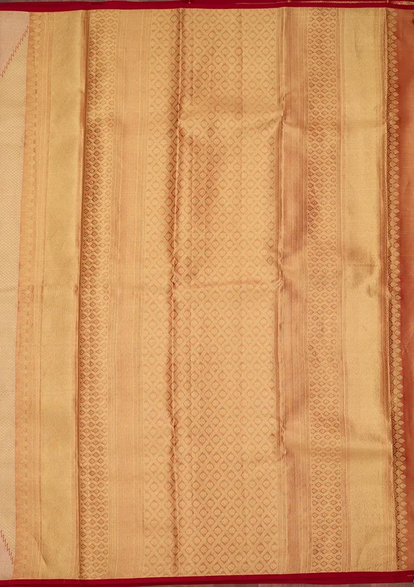 Gold_Silk_Jaal_Gold_Zariwork_Saree_With_Matching_Blouse_Piece