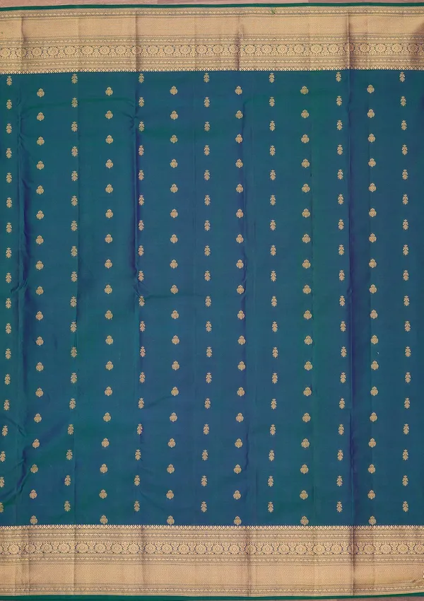 Blue_Kanjivaram_Pure_Silk_Saree