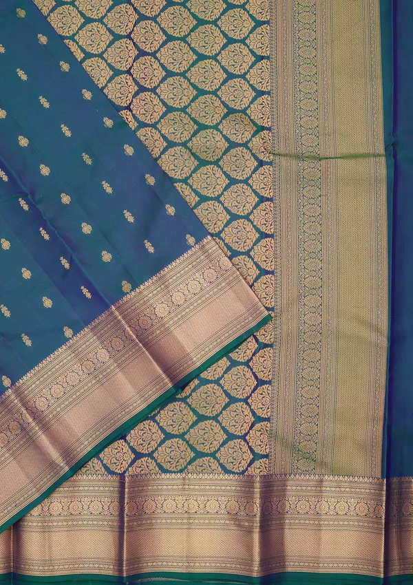 Blue_Kanjivaram_Pure_Silk_Saree