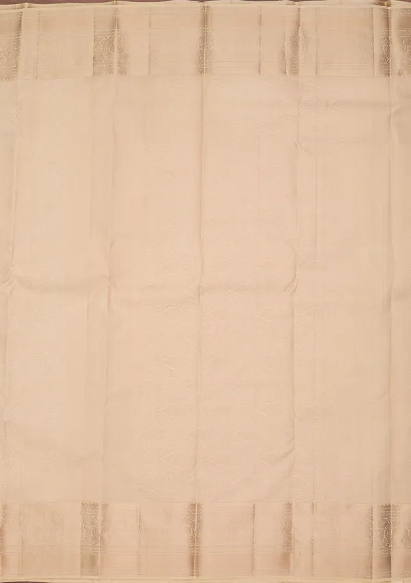 Cream_Silk_Jaal_Silver_Zariwork_Saree_With_Matching_Blouse_Piece