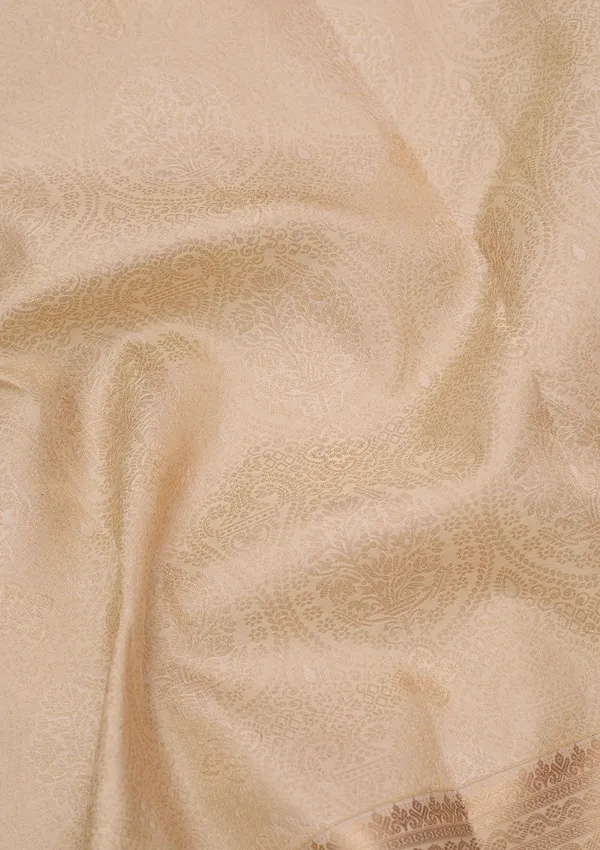 Cream_Silk_Jaal_Silver_Zariwork_Saree_With_Matching_Blouse_Piece