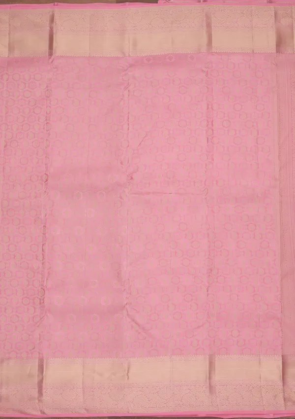 Pink_Kanjivaram_Pure_Silk_Saree