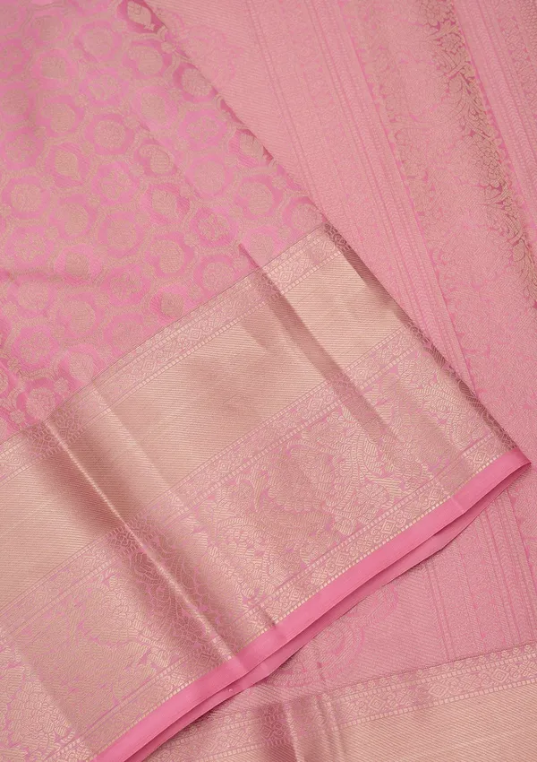 Pink_Kanjivaram_Pure_Silk_Saree