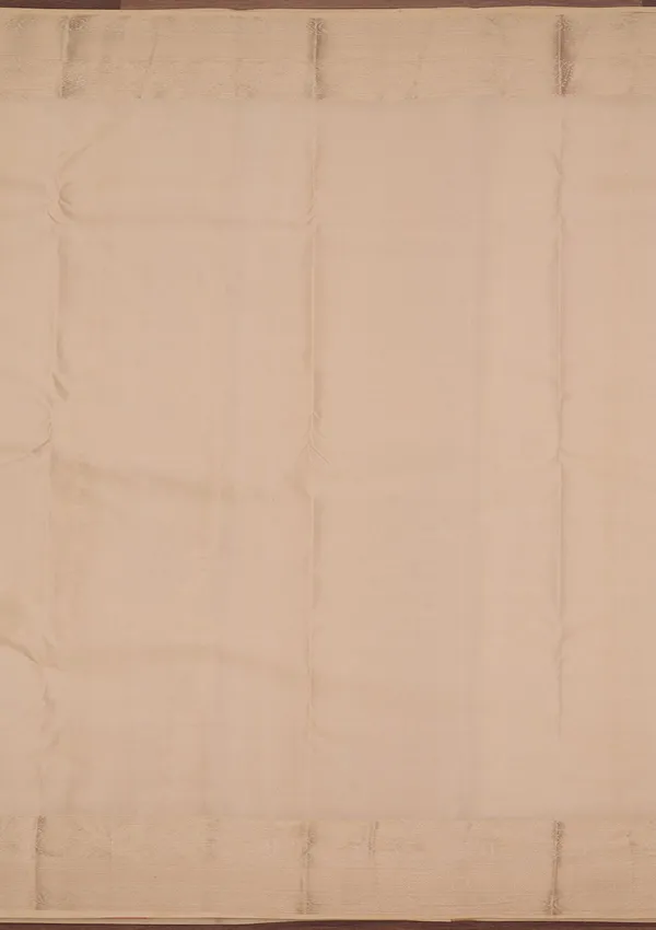 Cream_Silk_Jaal_Gold_Zariwork_Saree_With_Matching_Blouse_Piece