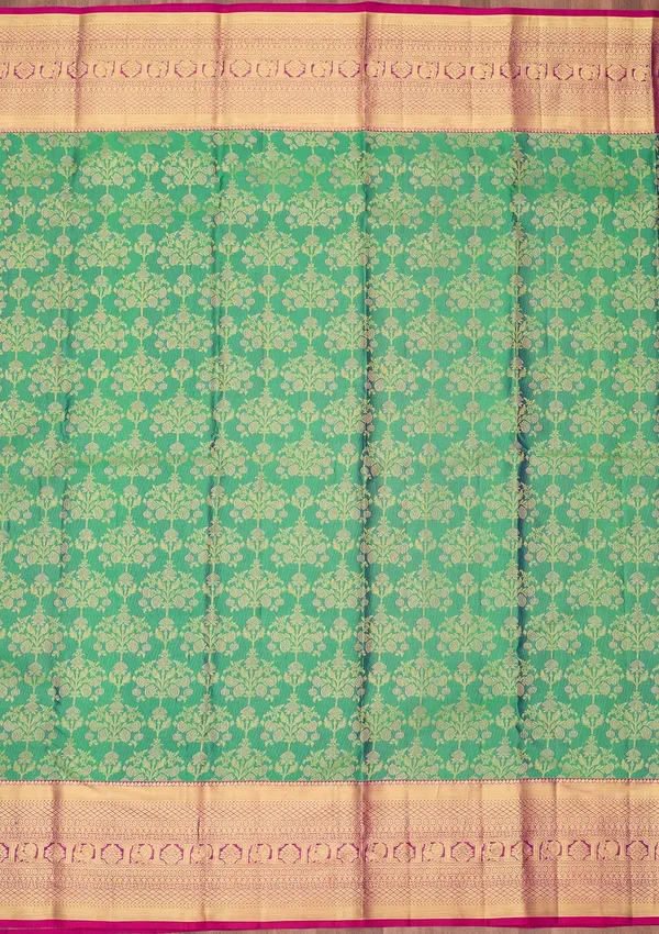 Rama_Green_Dharmavaram_Pure_Silk_Saree