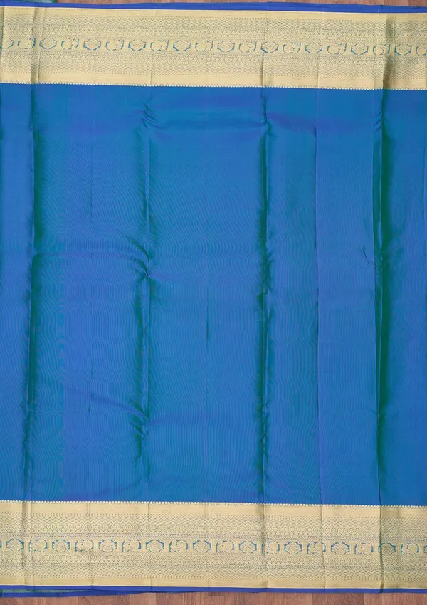 Turquoise_Blue_Kanjivaram_Pure_Silk_Saree