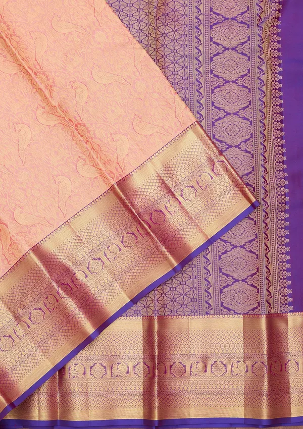 Pink_Kanjivaram_Pure_Silk_Saree