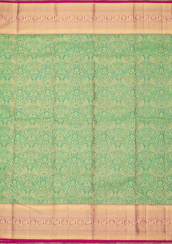 Rama_Green_Kanjivaram_Pure_Silk_Saree