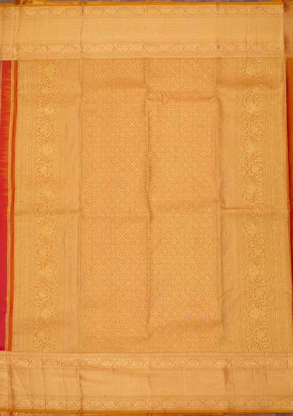 Rani_Pink_Silk_Checks_Saree_With_Matching_Blouse_Piece