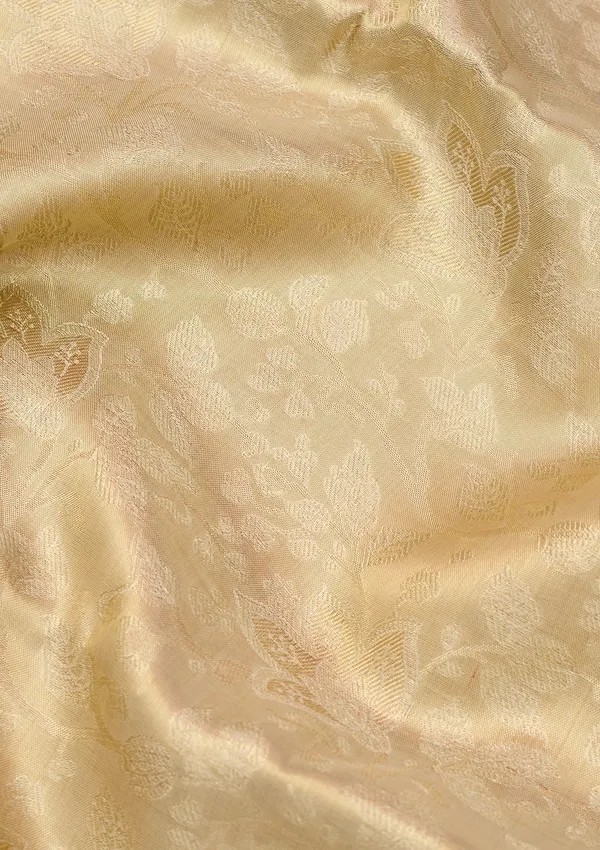Pista_Green_Silk_Jaal_Saree_With_Matching_Blouse_Piece