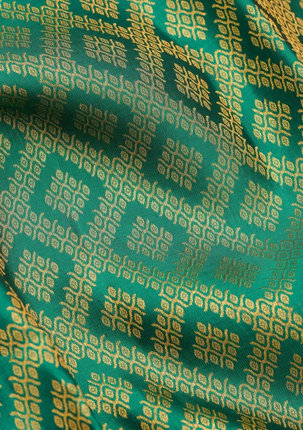 Rama_Green_Dharmavaram_Pure_Silk_Saree