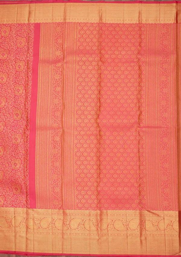 Mustard_Dharmavaram_Pure_Silk_Saree