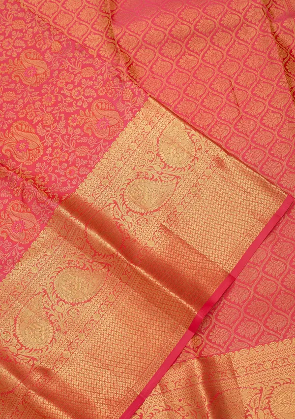 Mustard_Dharmavaram_Pure_Silk_Saree