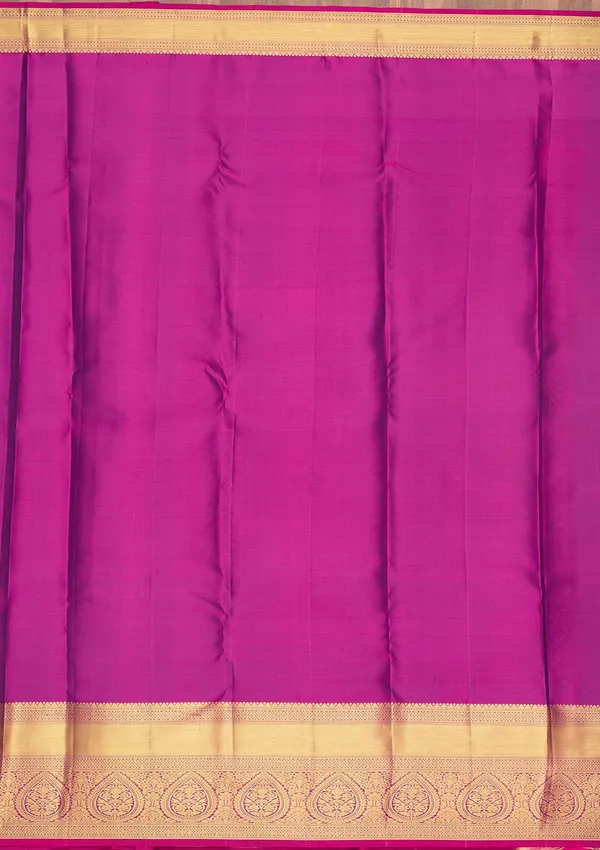 Navy_Blue_Silk_Jaal_Saree_With_Matching_Blouse_Piece