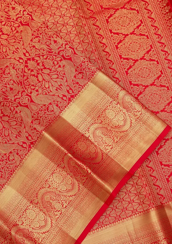 Red_Dharmavaram_Pure_Silk_Saree
