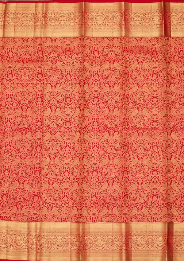 Red_Dharmavaram_Pure_Silk_Saree