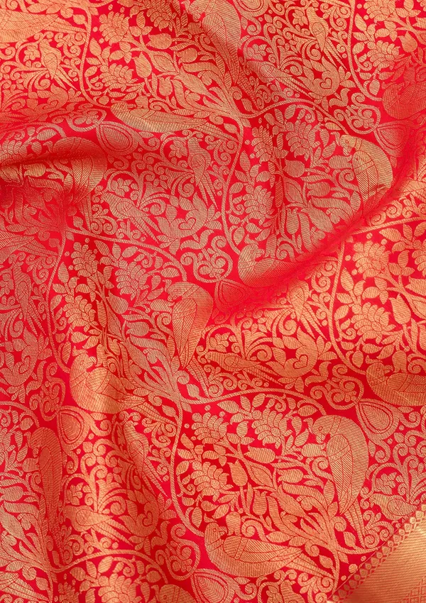 Red_Dharmavaram_Pure_Silk_Saree