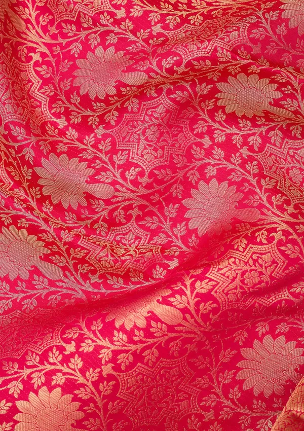 Rani_Pink_Dharmavaram_Pure_Silk_Saree