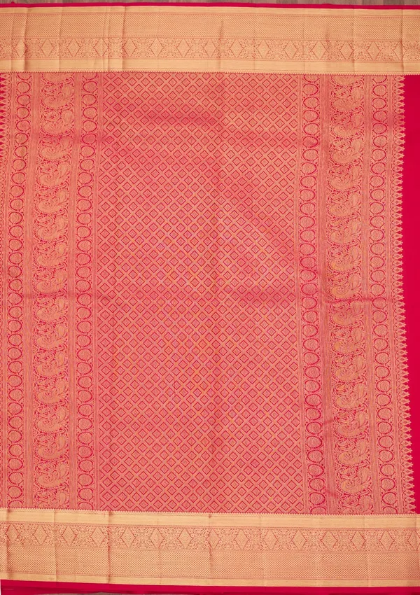 Rani_Pink_Dharmavaram_Pure_Silk_Saree