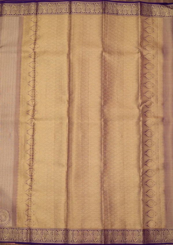 Purple_Dharmavaram_Pure_Silk_Saree