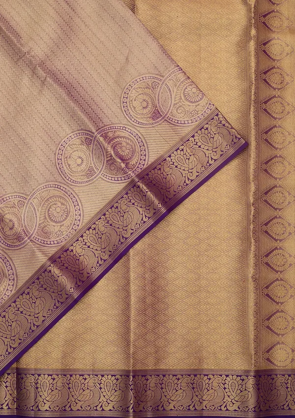 Purple_Dharmavaram_Pure_Silk_Saree