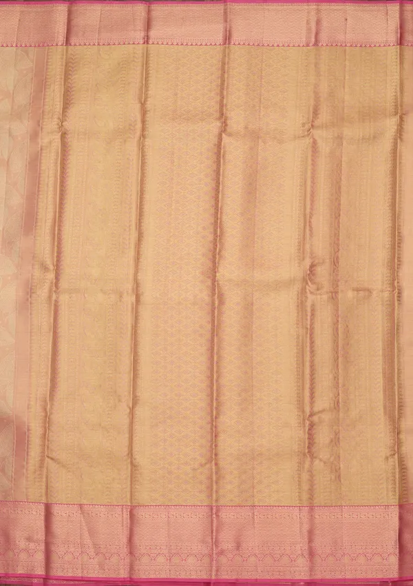 Pink_Silk_Jaal_Saree_With_Matching_Blouse_Piece