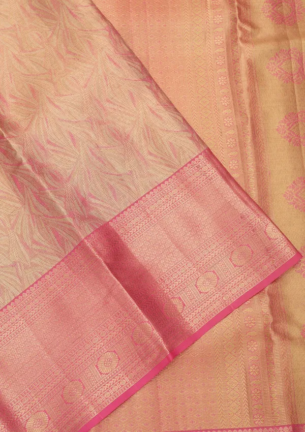 Pink_Dharmavaram_Pure_Silk_Saree