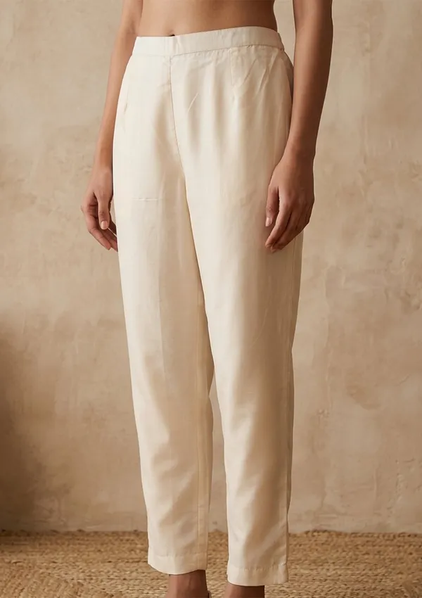 Cream_Chanderi_Threadwork_Straight_Kurta_With_Pant_Regular_And_Dupatta