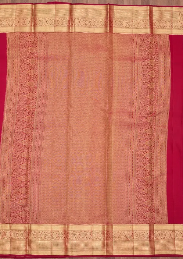Rani_Pink_Dharmavaram_Pure_Silk_Saree