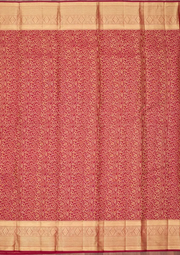 Rani_Pink_Dharmavaram_Pure_Silk_Saree