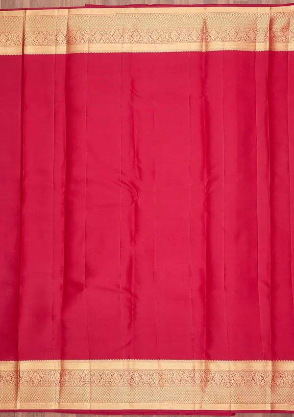 Rani_Pink_Dharmavaram_Pure_Silk_Saree