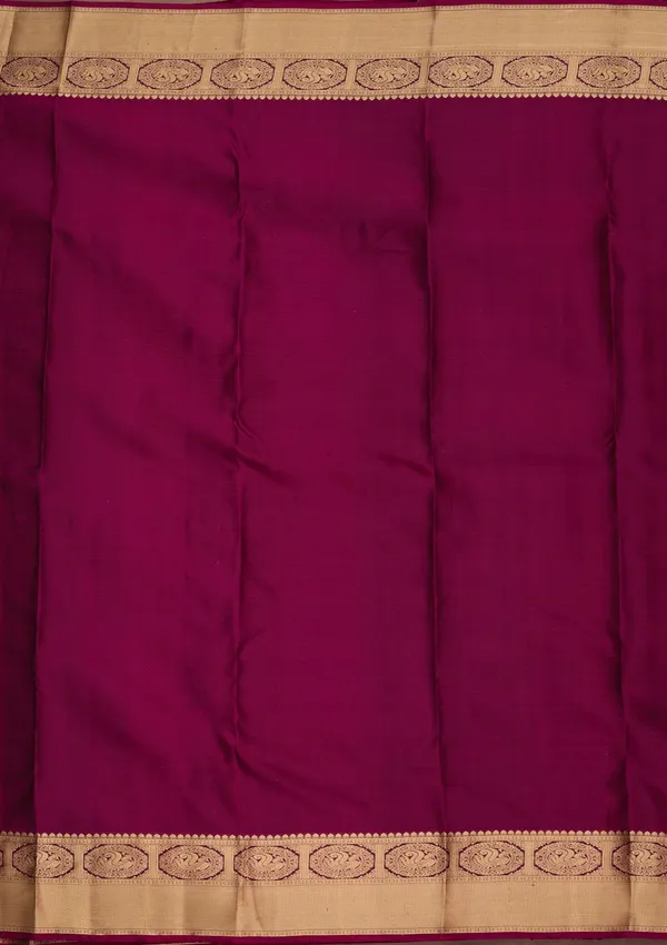 Bottle_Green_Kanjivaram_Pure_Silk_Saree