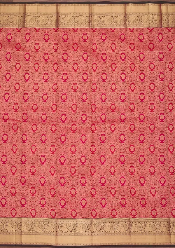 Rani_Pink_Kanjivaram_Pure_Silk_Saree