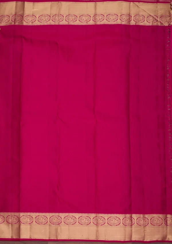 Purple_Silk_Jaal_Saree_With_Matching_Blouse_Piece