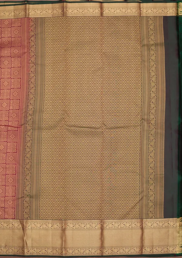 Wine_Kanjivaram_Pure_Silk_Saree