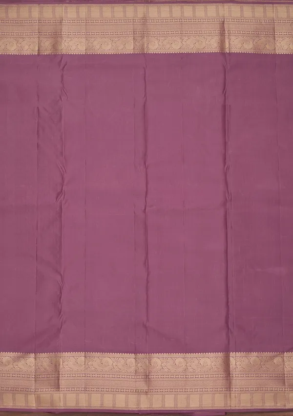 Mauve_Kanjivaram_Pure_Silk_Saree