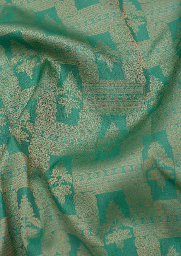 Sea_Green_Kanjivaram_Pure_Silk_Saree