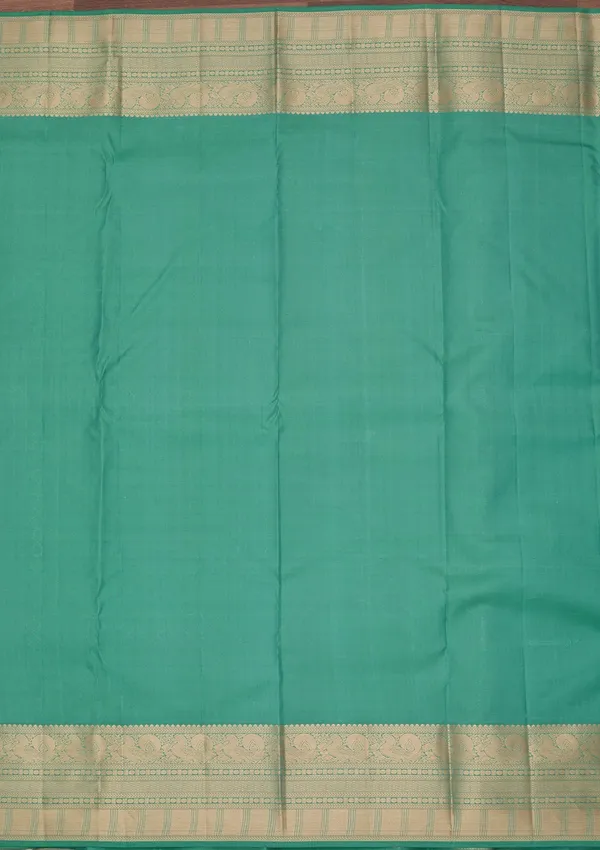 Sea_Green_Kanjivaram_Pure_Silk_Saree