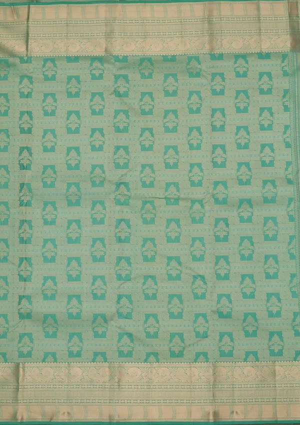 Sea_Green_Kanjivaram_Pure_Silk_Saree