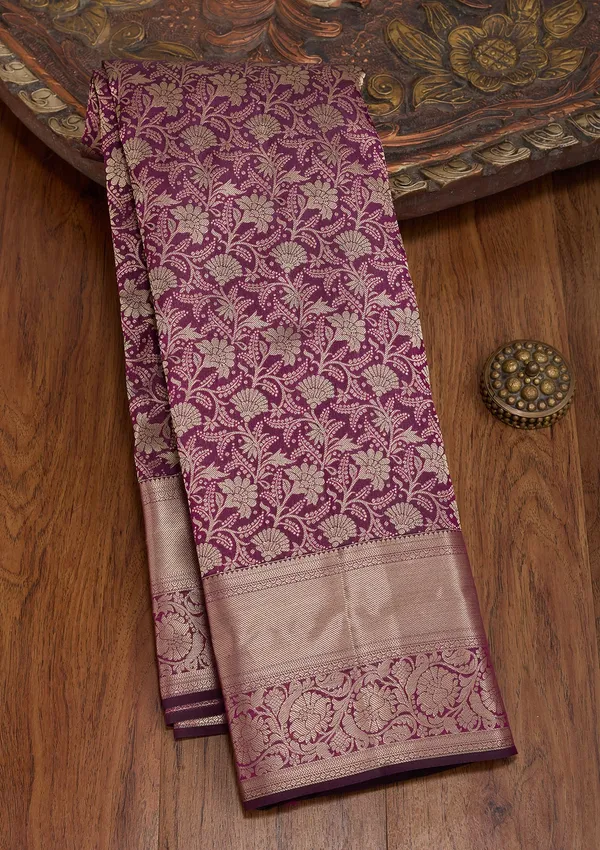 Purple_Kanjivaram_Pure_Silk_Saree