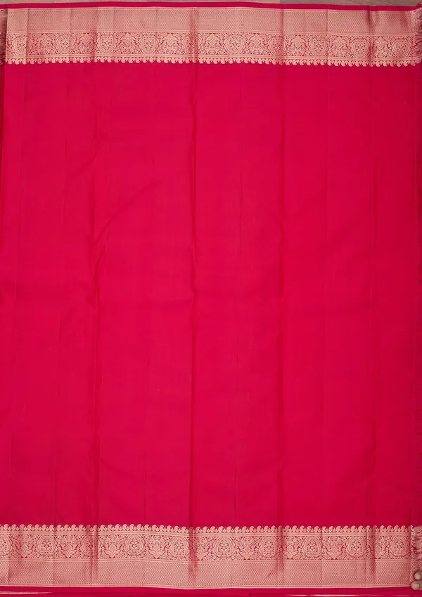 Rani_Pink_Kanjivaram_Pure_Silk_Saree