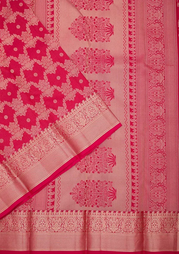 Rani_Pink_Kanjivaram_Pure_Silk_Saree